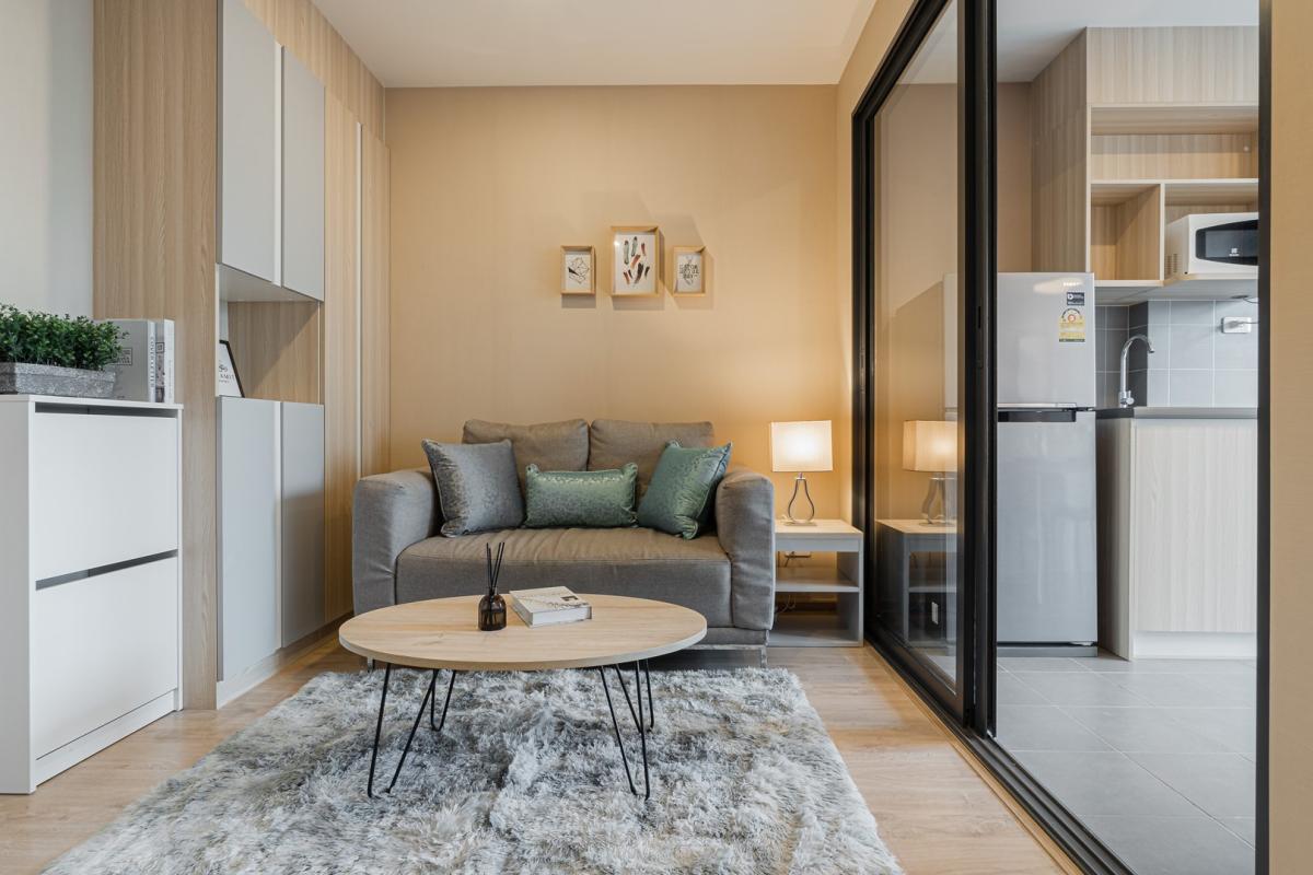ขายคอนโดบางนา แบริ่ง ลาซาล : Ideo O2 Bang Na 1 bedroom condo for sale with tenant