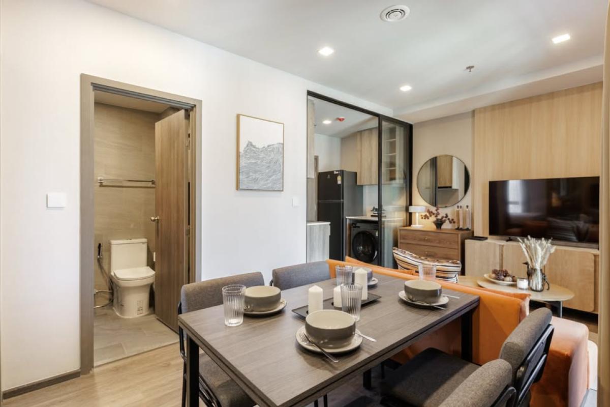 For RentCondoLadprao, Central Ladprao : 03/04/2026, Rent a condo at Metris District Ladprao, 2 bedrooms, close to BTS/MRT, with complete amenities
Only 32,000 baht/month, a quality life in the heart of Ladprao! 0642748883