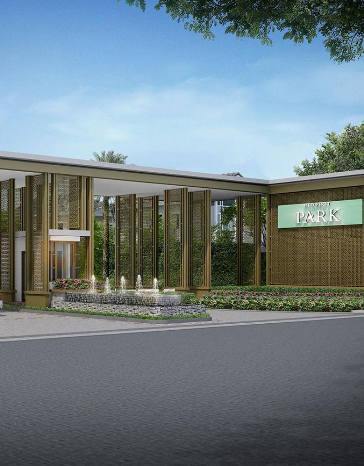 ขายบ้านมีนบุรี-ร่มเกล้า : ขายบ้าน  เพอร์เฟค พาร์ค สุวรรณภูมิ มีนบุรี เขต มีนบุรี กรุงเทพ CX-151391