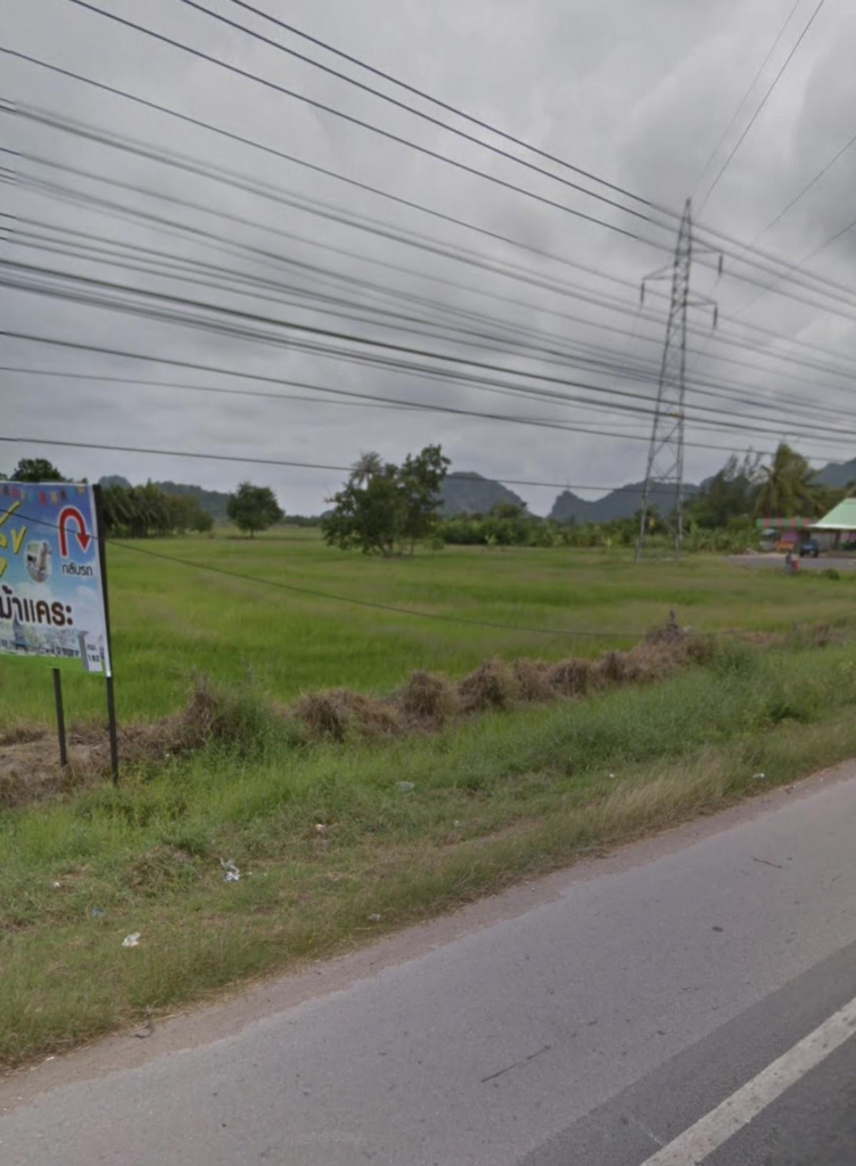 ขายที่ดินชะอำ เพชรบุรี : ขายที่ดินชะอำ ขาลงใต้ ตรงข้ามพันธ์สุข เขาใหญ่ ชะอำ เพชรบุรี CX-151141