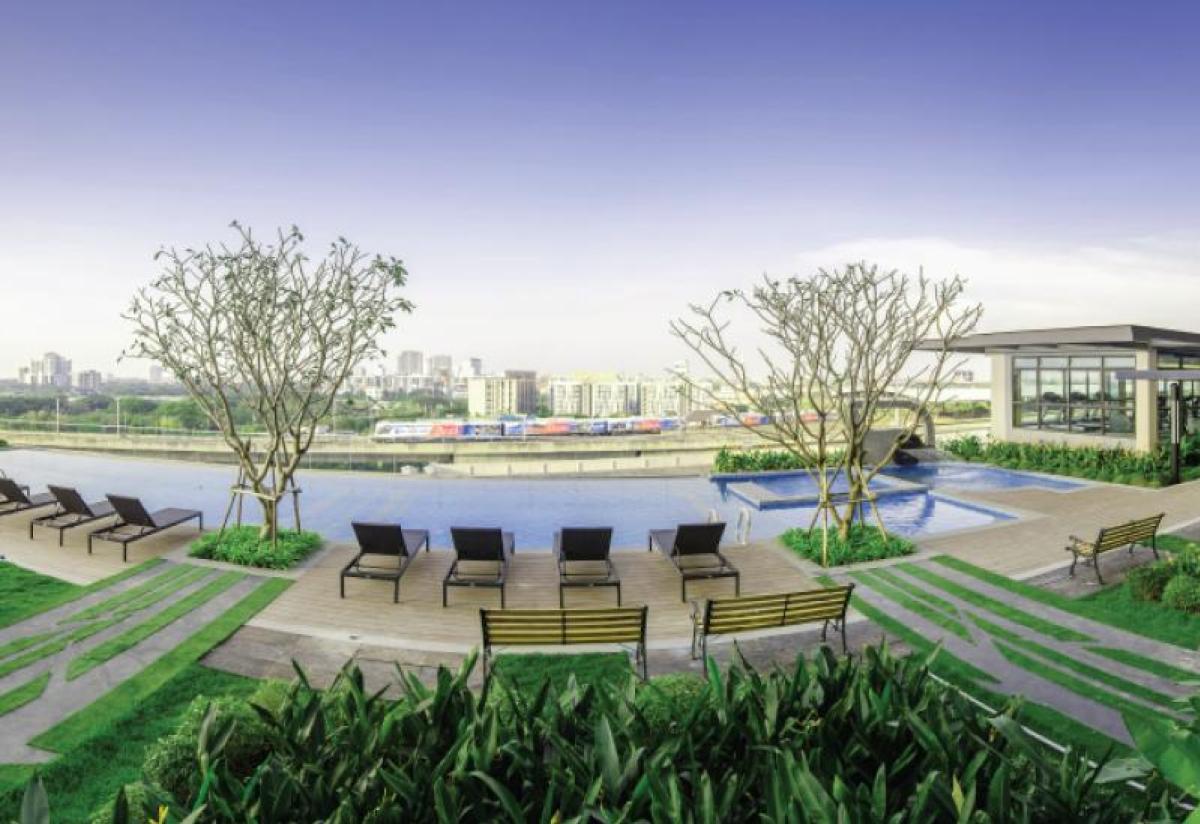 ขายคอนโดพัฒนาการ ศรีนครินทร์ : ขายคอนโด  ริชพาร์ค @ ทริปเปิ้ล สเตชั่น ARL-หัวหมาก สวนหลวง เขต สวนหลวง กรุงเทพ CX-150440