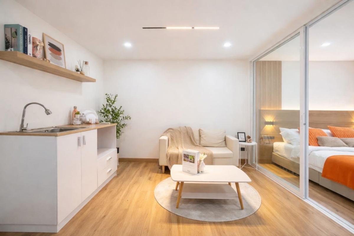 ขายคอนโดลาดพร้าว101 แฮปปี้แลนด์ : ขายคอนโด  ซิตี้วิลล่า รีโนเวทใหม่ MRT-ลาดพร้าว 101 (สายสีเหลือง) คลองจั่น เขต บางกะปิ กรุงเทพ CX-151001