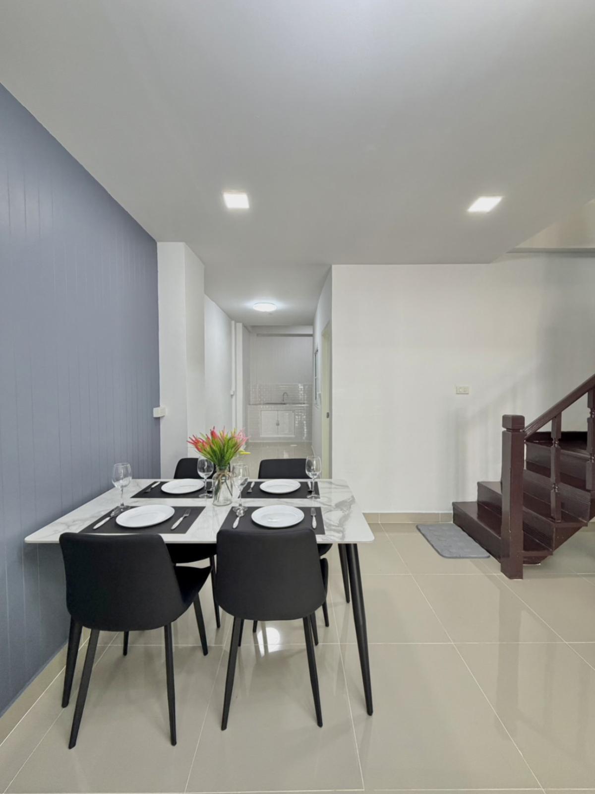 ขายทาวน์โฮมนนทบุรี บางใหญ่ บางบัวทอง : ขายทาวน์เฮ้าส์/ทาวน์โฮม  บ้านเปี่ยมสุข 2  บางแม่นาง บางใหญ่ นนทบุรี CX-150770