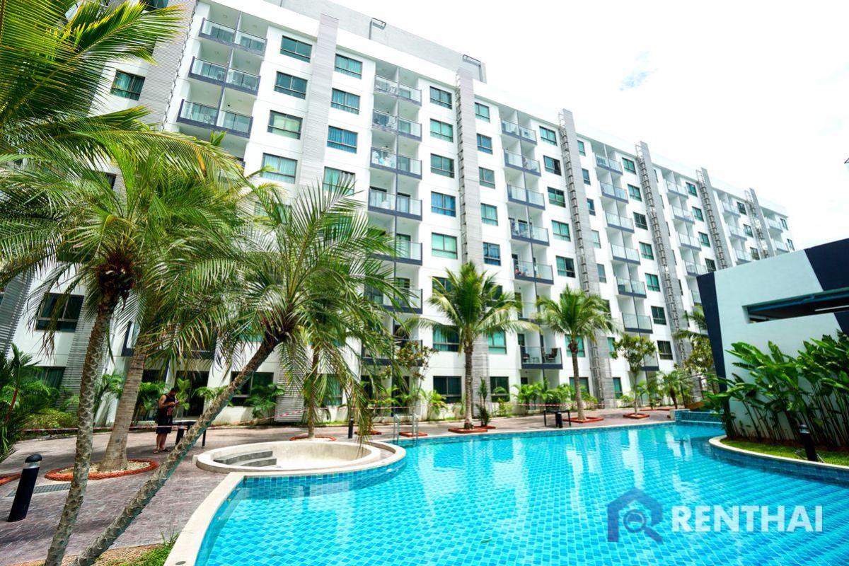 For SaleCondoPattaya, Bangsaen, Chonburi : Hot Deal! Luxury 1-Bedroom Resort-Style Condo at Arcadia Beach Resort