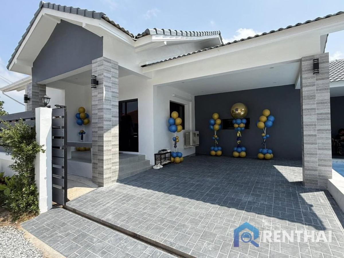 For SaleHousePattaya, Bangsaen, Chonburi : For sale house 3 bedrooms at East Pattaya