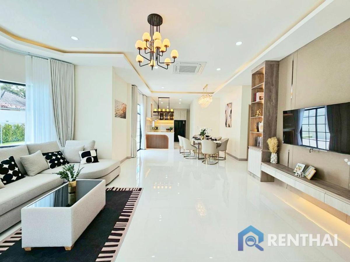 For SaleHousePattaya, Bangsaen, Chonburi : For sale house 4 bedrooms at Takhian Tia