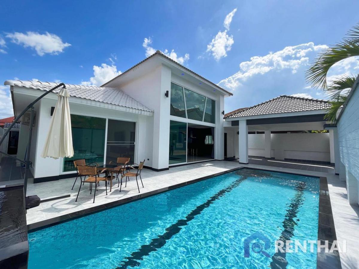 For RentHousePattaya, Bangsaen, Chonburi : private pool villa at Pattaya Lagoon Resort