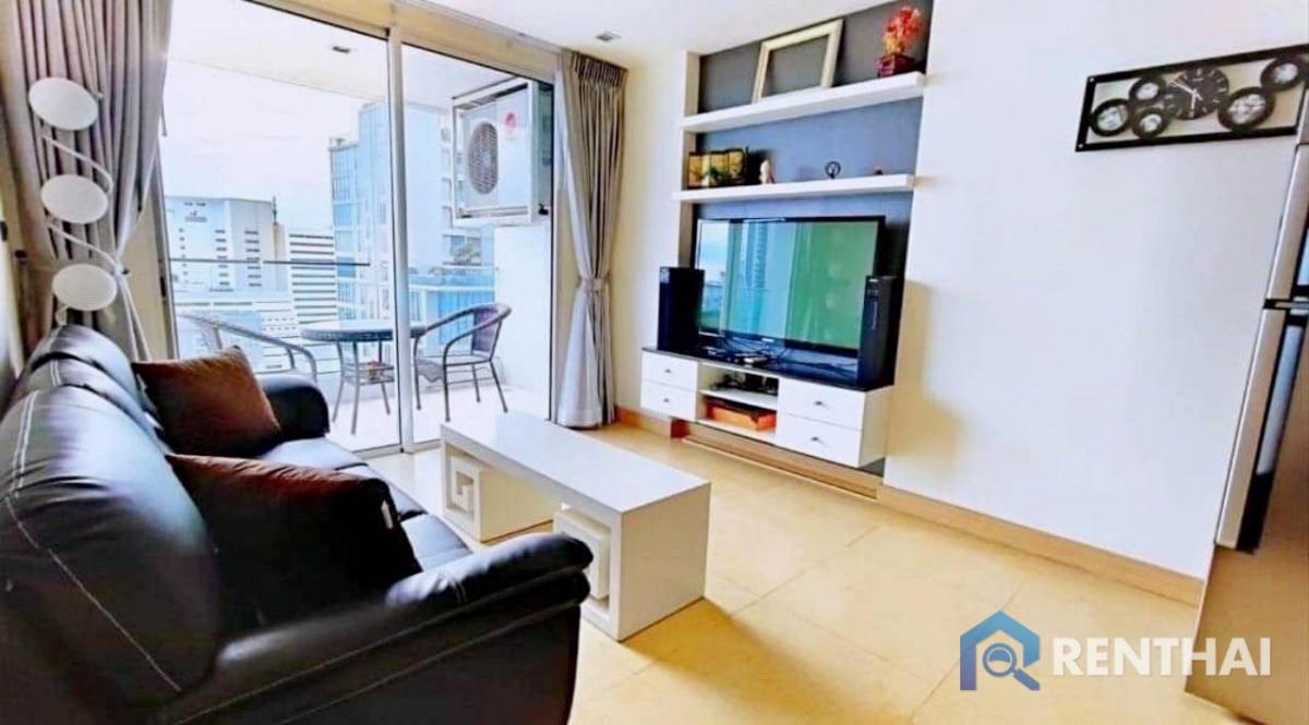 For SaleCondoPattaya, Bangsaen, Chonburi : Ocean View Condo at The Cliff: 1-Bedroom Condo in Pattaya, Fully Furnished