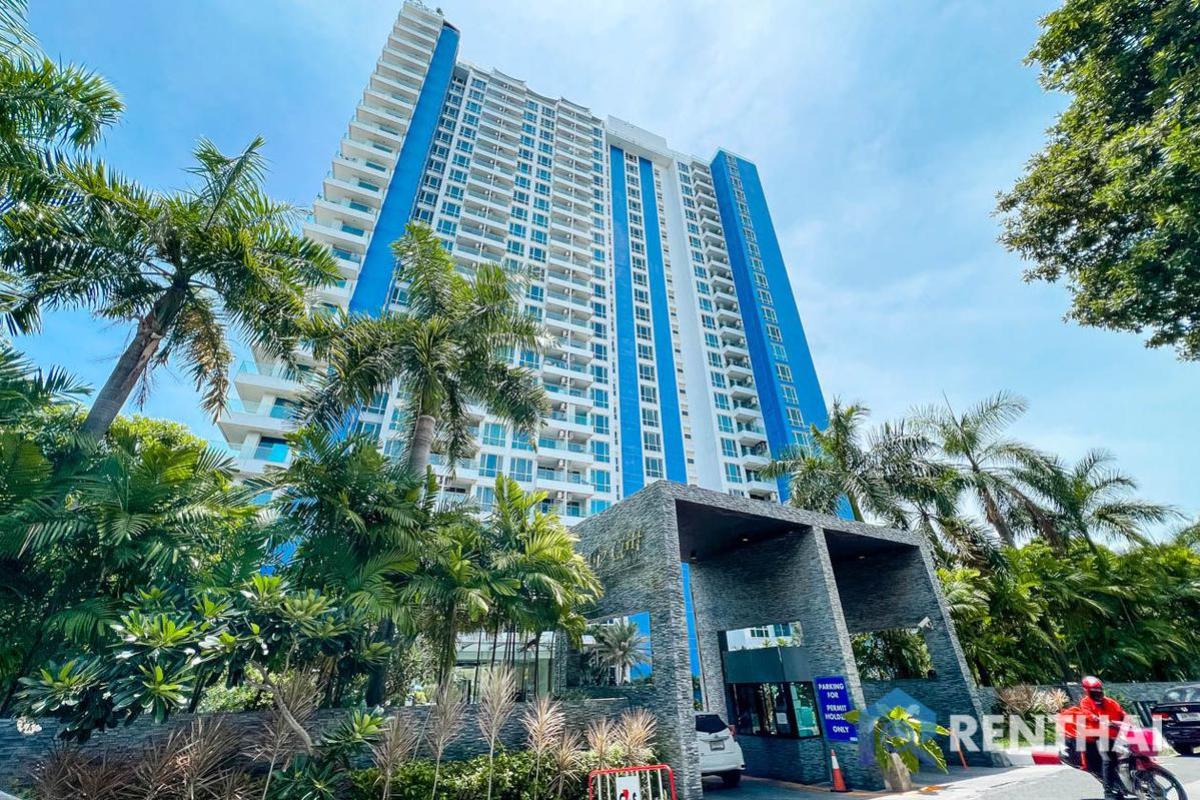 For SaleCondoPattaya, Bangsaen, Chonburi : Ocean View Condo at The Cliff: 1-Bedroom Condo in Pattaya, Fully Furnished