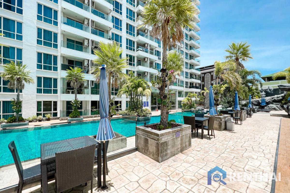 For SaleCondoPattaya, Bangsaen, Chonburi : Ocean View Condo at The Cliff: 1-Bedroom Condo in Pattaya, Fully Furnished