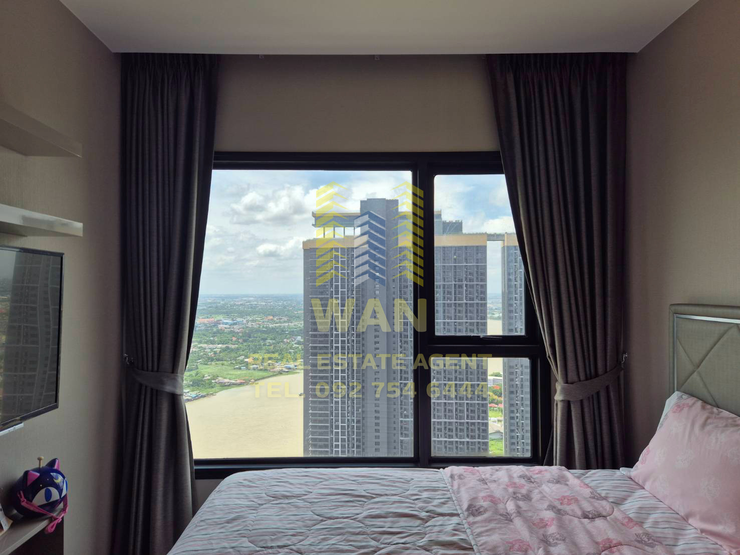 ขายคอนโดรัตนาธิเบศร์ สนามบินน้ำ พระนั่งเกล้า : ขาย The politan rive คอนโดริมแม่น้ำเจ้าพระยา ใกล้สถานีรถไฟฟ้า แบบ 2 ห้องนอน ชั้นสูง ตกแต่งสวย วิวแม่น้ำ มาแต่ตัวเข้าอยู่ได้เลย