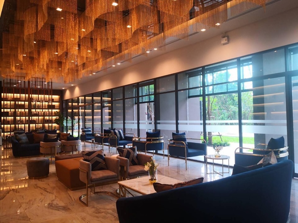 For RentCondoRama9, Petchburi, RCA : 🔥For Rent Now! 🔥The Privacy Rama 9, city view, fully furnished with appliances❗