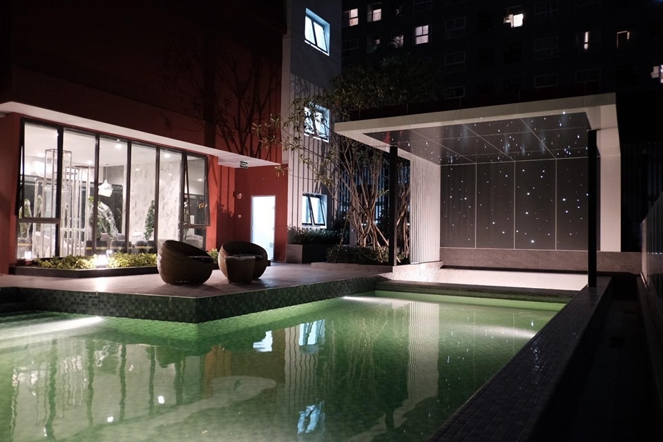 For RentCondoRama9, Petchburi, RCA : 🔥For Rent Now! 🔥The Privacy Rama 9, city view, fully furnished with appliances❗