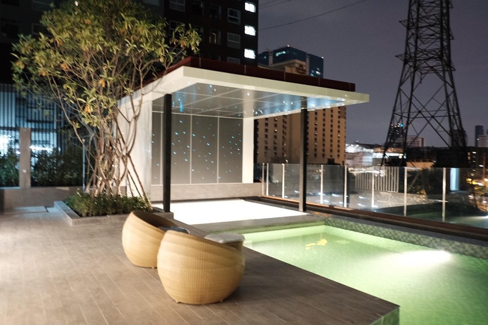 For RentCondoRama9, Petchburi, RCA : 🔥For Rent Now! 🔥The Privacy Rama 9, city view, fully furnished with appliances❗