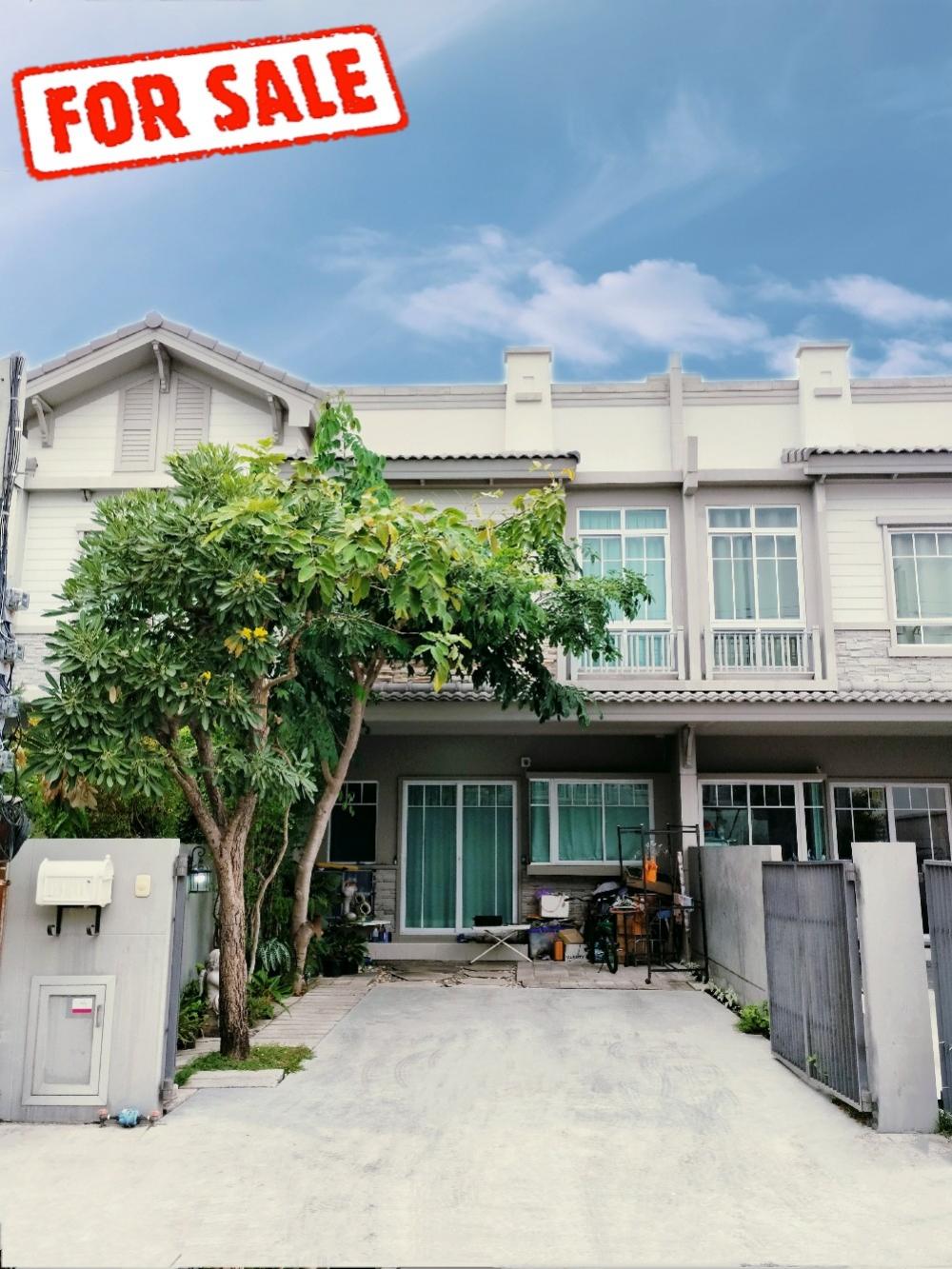For SaleTownhomeMin Buri, Romklao : For Sale, Indy Srinakarin - Romklao 24, near Airport Link Lat Krabang