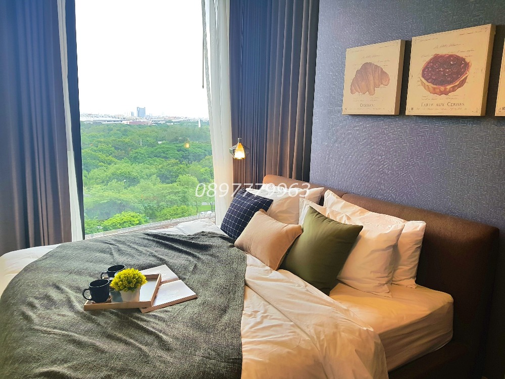 For RentCondoSapankwai,Jatujak : The Line Jatujak, 2 bedrooms, 2 bathrooms, corner unit, real view, pool view, fully furnished 62.5 sqm.