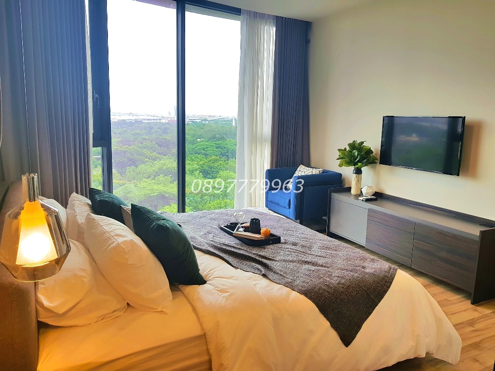 For RentCondoSapankwai,Jatujak : The Line Jatujak, 2 bedrooms, 2 bathrooms, corner unit, real view, pool view, fully furnished 62.5 sqm.