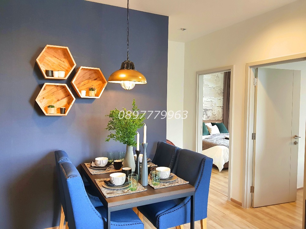 For RentCondoSapankwai,Jatujak : The Line Jatujak, 2 bedrooms, 2 bathrooms, corner unit, real view, pool view, fully furnished 62.5 sqm.