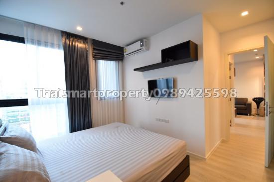 For RentCondoRatchadapisek, Huaikwang, Suttisan : For rent Quinn Condo 2 bedrooms 2 bathrooms
