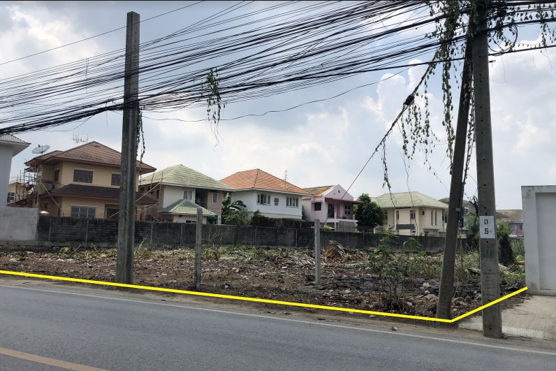 For SaleLandPinklao, Charansanitwong : Urgent sale! Land Kanchanaphisek Road 10-3-0.1 Rai, near Paseo 48,000 baht per square wah