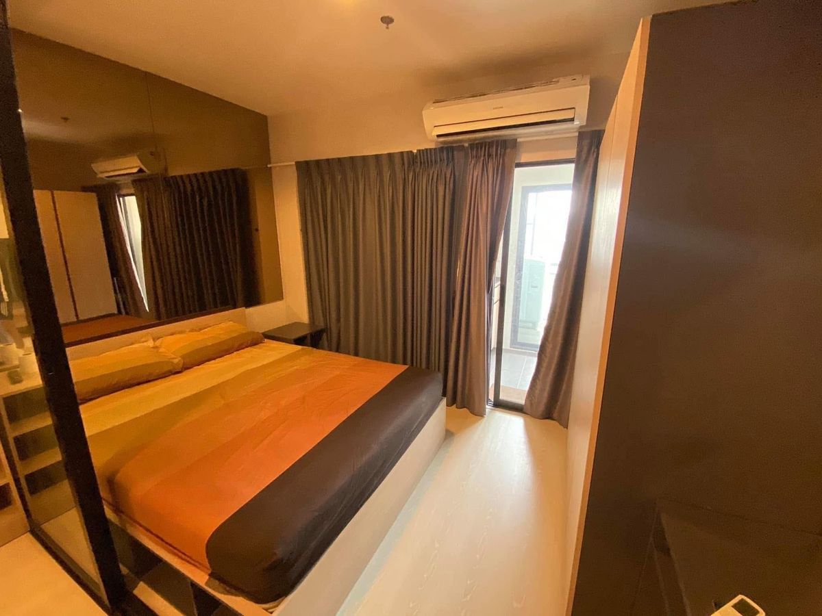 For RentCondoSamut Prakan,Samrong : 🛟Condo for rent Ideo Sukhumvit 115, next to BTS Pu Chao, beautiful room, fully furnished, 34 sq m., only 11000-