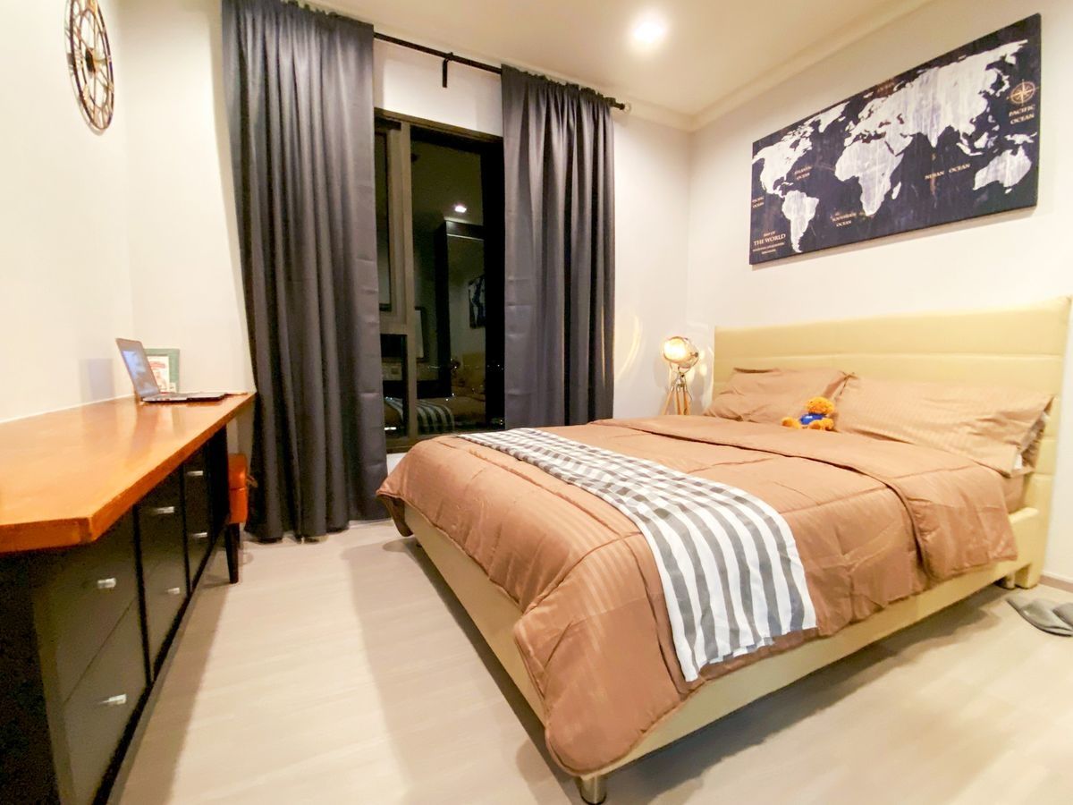 For RentCondoOnnut, Udomsuk : 🍀 Life Sukhumvit 62 Condo for rent, near Bangchak Bangchak 39.19 sqm. 1 bedroom, full of washing machines for rent only 25000-