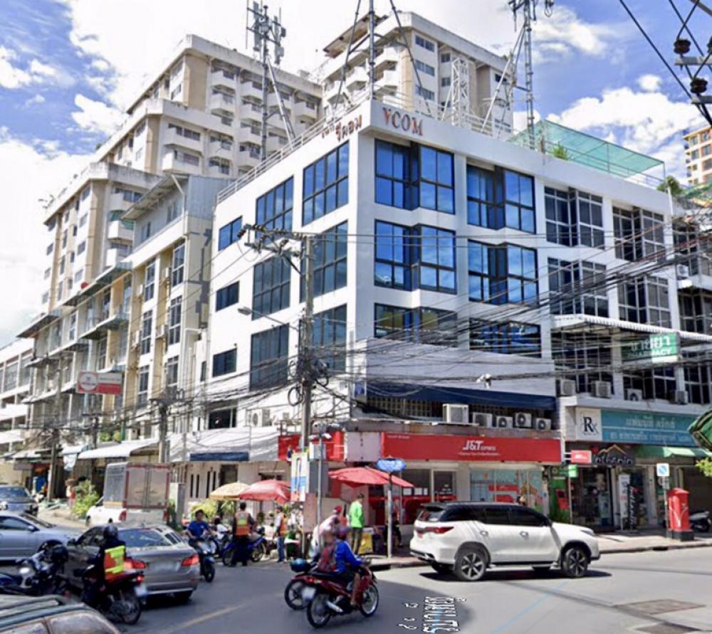 For SaleShop HouseRatchadapisek, Huaikwang, Suttisan : Commercial building for sale, 5 floors, 2 booths, at the entrance of Soi Pracharat Bamphen 20, Huai Khwang District, 500 sq m.
