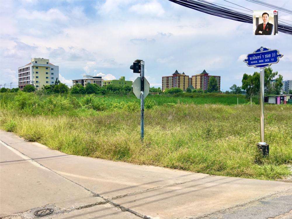 For SaleLandSamut Prakan,Samrong : Land for sale in Soi ABAC 2, Bangna Road 2 rai, Soi Nawamin 10, Soi 120 meters, near ABAC 2