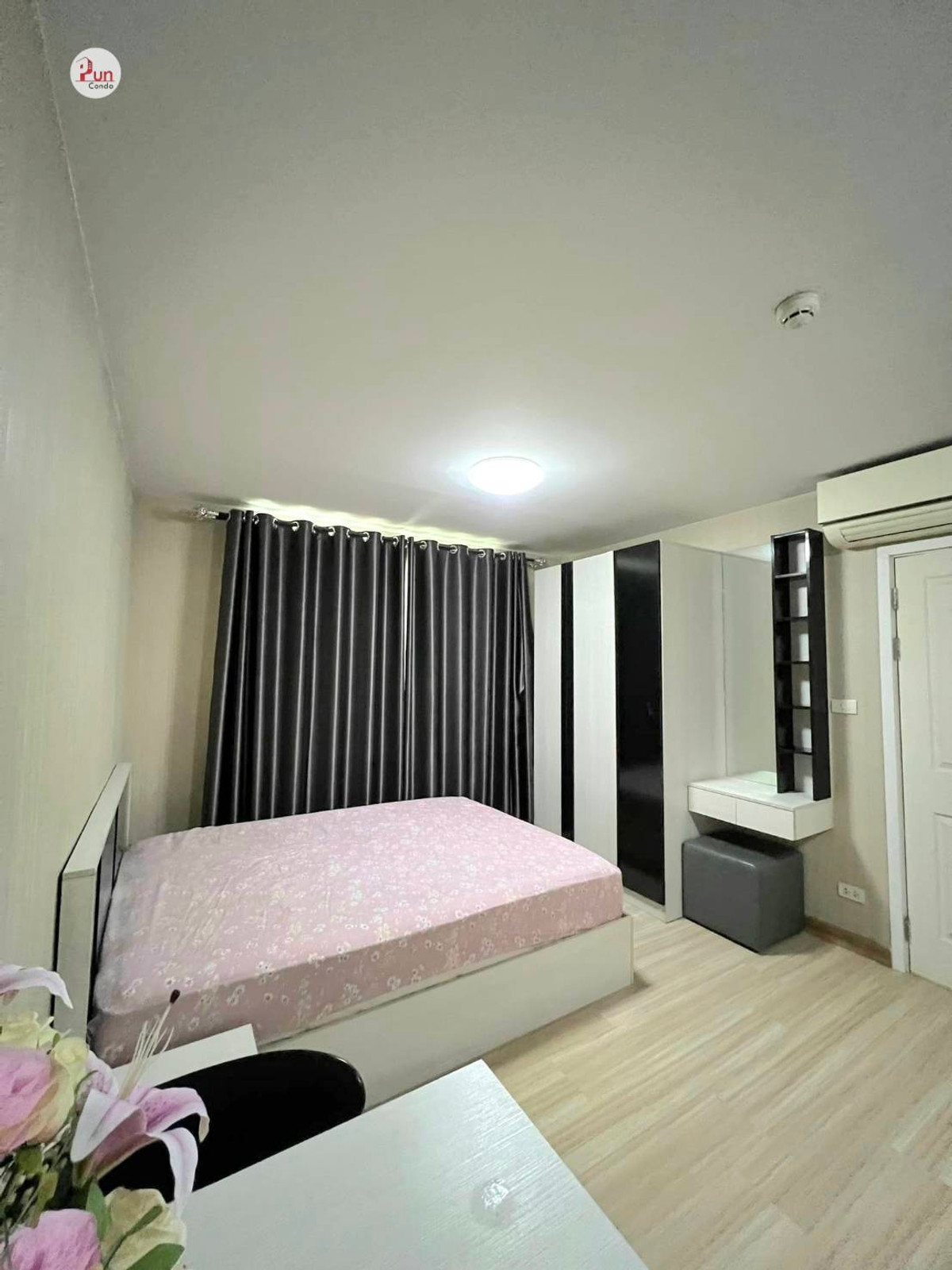 For RentCondoPathum Thani,Rangsit, Thammasat : Plenty of beautiful rooms. Can you resist this? 💖 Come, come here. พหล Plum Phahol 89, Muang Ake.