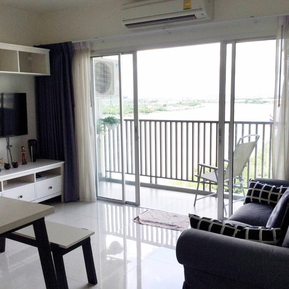 For RentCondoRattanathibet, Sanambinna : Manor Sanambinnam Condo Next to the Chao Praya River for Rent