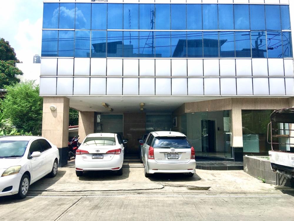 For RentOfficeRamkhamhaeng, Hua Mak : Office building for rent, Ramkhamhaeng Soi 24, Intersection 24, near ABAC University, Ramkhamhaeng University, The Nine, Rama 9.
