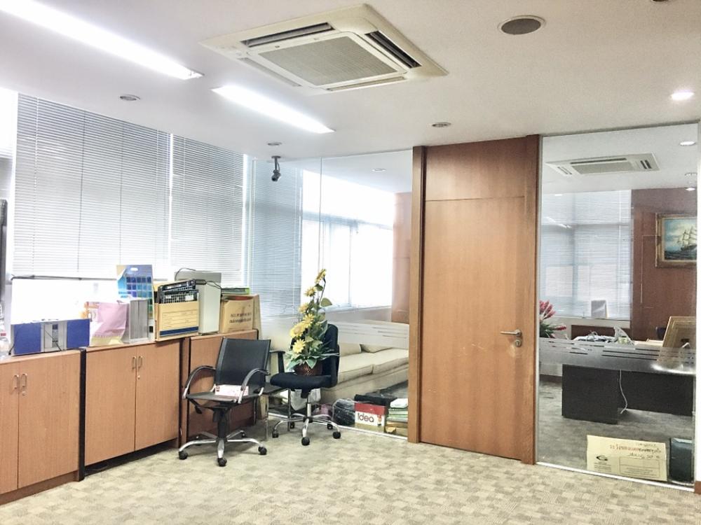 For RentOfficeRamkhamhaeng, Hua Mak : Office building for rent, Ramkhamhaeng Soi 24, Intersection 24, near ABAC University, Ramkhamhaeng University, The Nine, Rama 9.