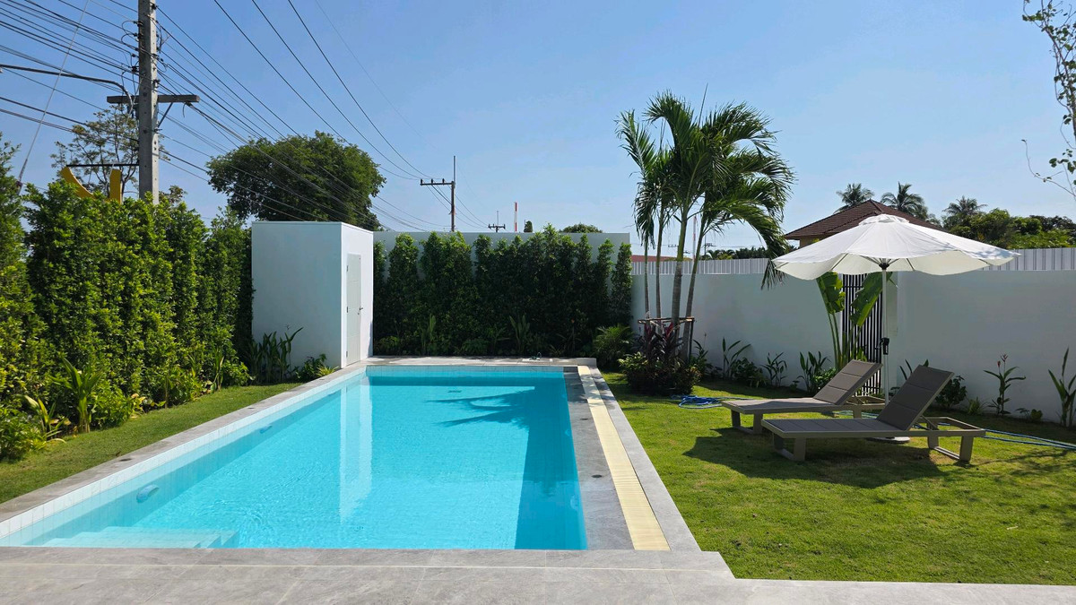 ขายบ้านชะอำ เพชรบุรี : ขายบ้านสวยสไตล์ฝรั่ง ใกล้ทะเลเขาเต่า