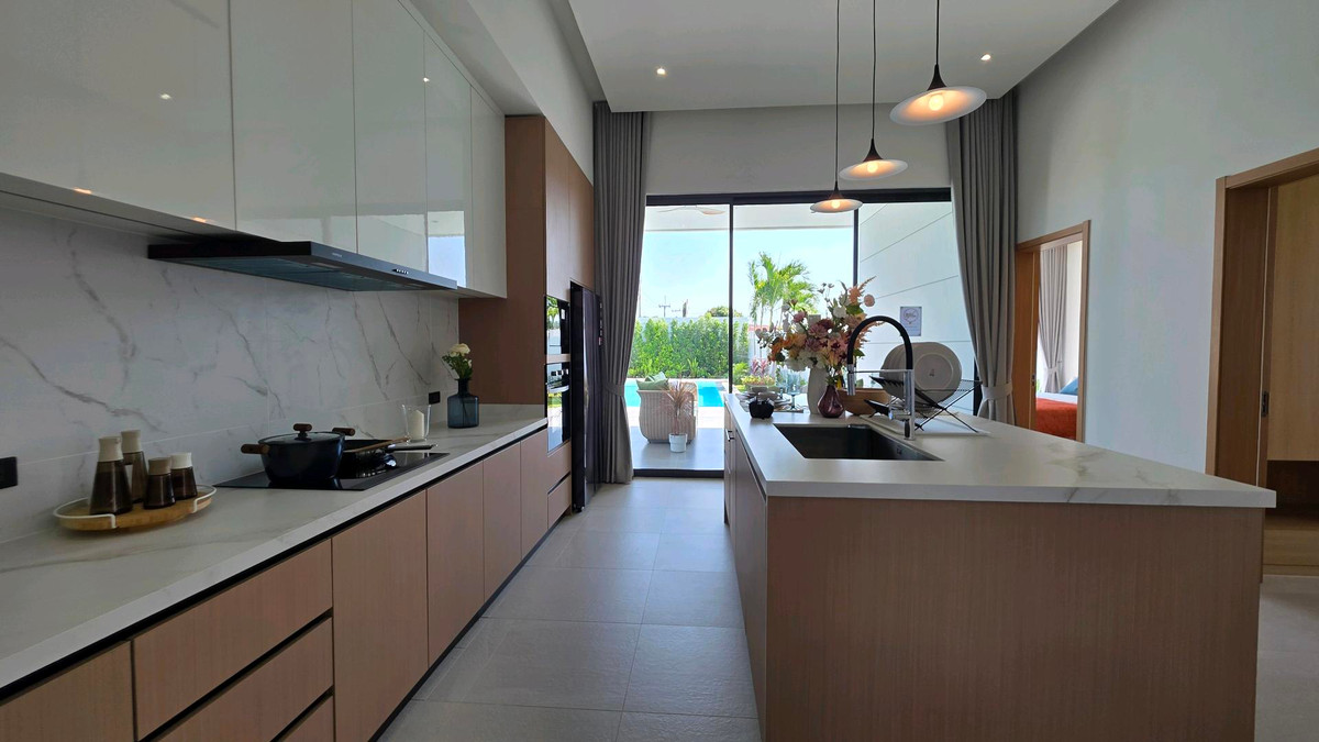 ขายบ้านชะอำ เพชรบุรี : ขายบ้านสวยสไตล์ฝรั่ง ใกล้ทะเลเขาเต่า