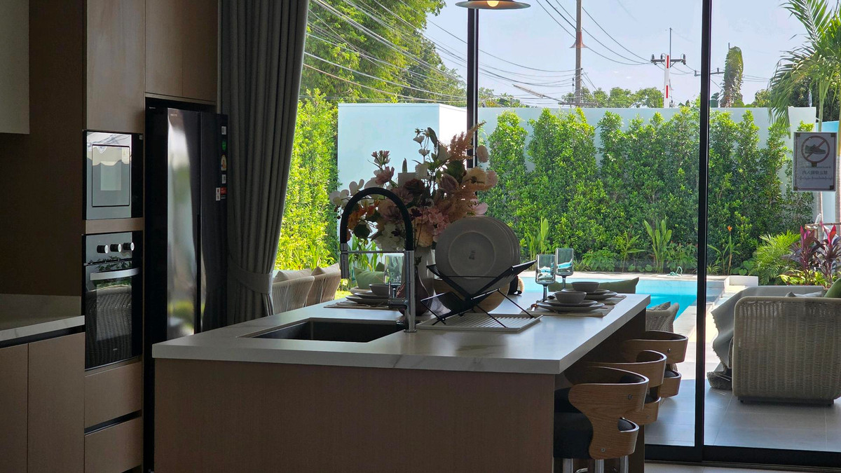 ขายบ้านชะอำ เพชรบุรี : ขายบ้านสวยสไตล์ฝรั่ง ใกล้ทะเลเขาเต่า