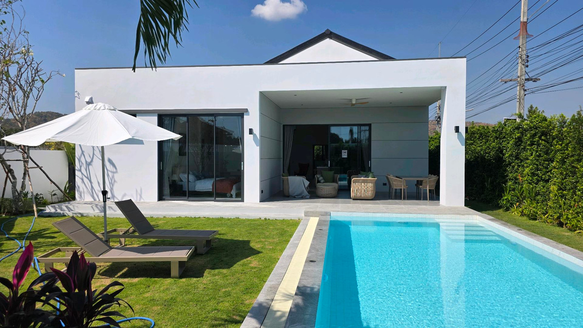 ขายบ้านชะอำ เพชรบุรี : ขายบ้านสวยสไตล์ฝรั่ง ใกล้ทะเลเขาเต่า