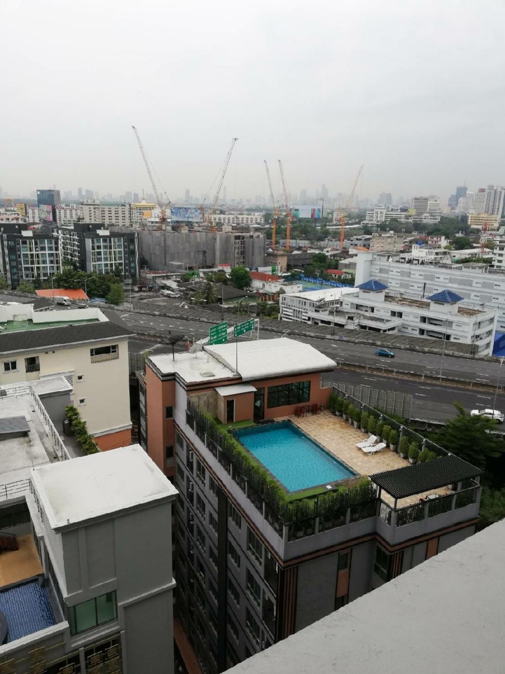 For RentCondoOnnut, Udomsuk : Mayfair place sukhumvit 50 for rent type:1bed1bath size:30sqm floor :12th price;13000bath contact:Danny tel:0613906429