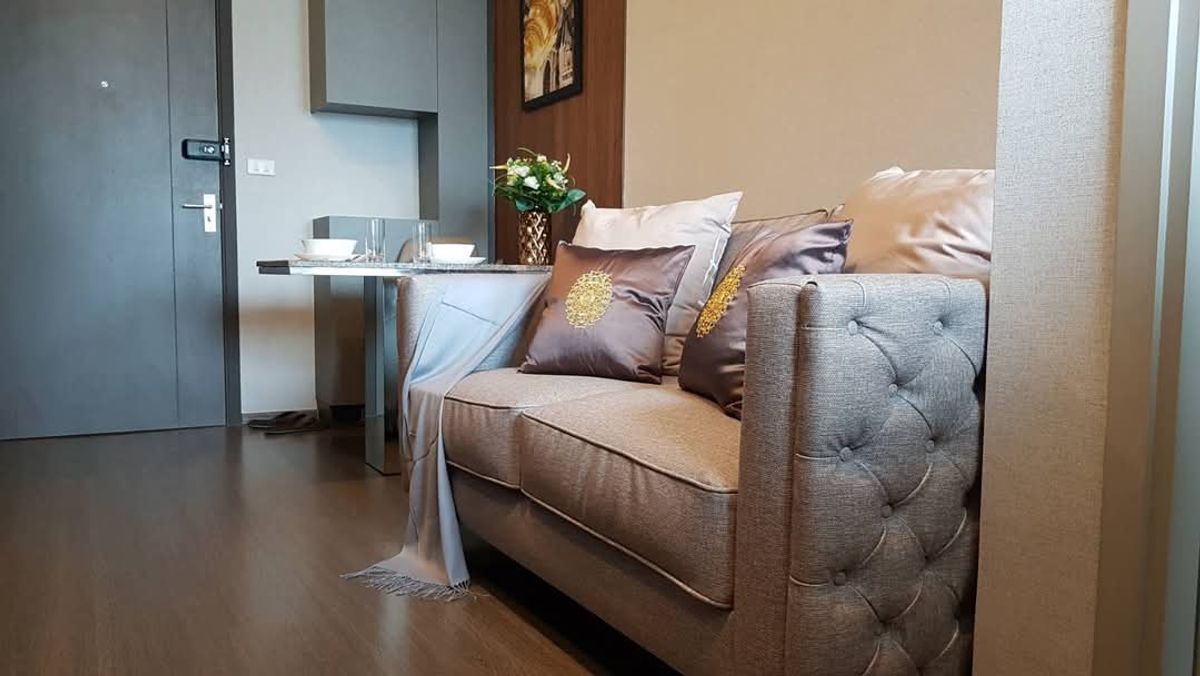 For RentCondoOnnut, Udomsuk : 🛟Condo for rent Ideo Sukhumvit 93, next to BTS Bang Chak, 1 bedroom, size 27 sq m., beautiful room, fully furnished, only 14000-