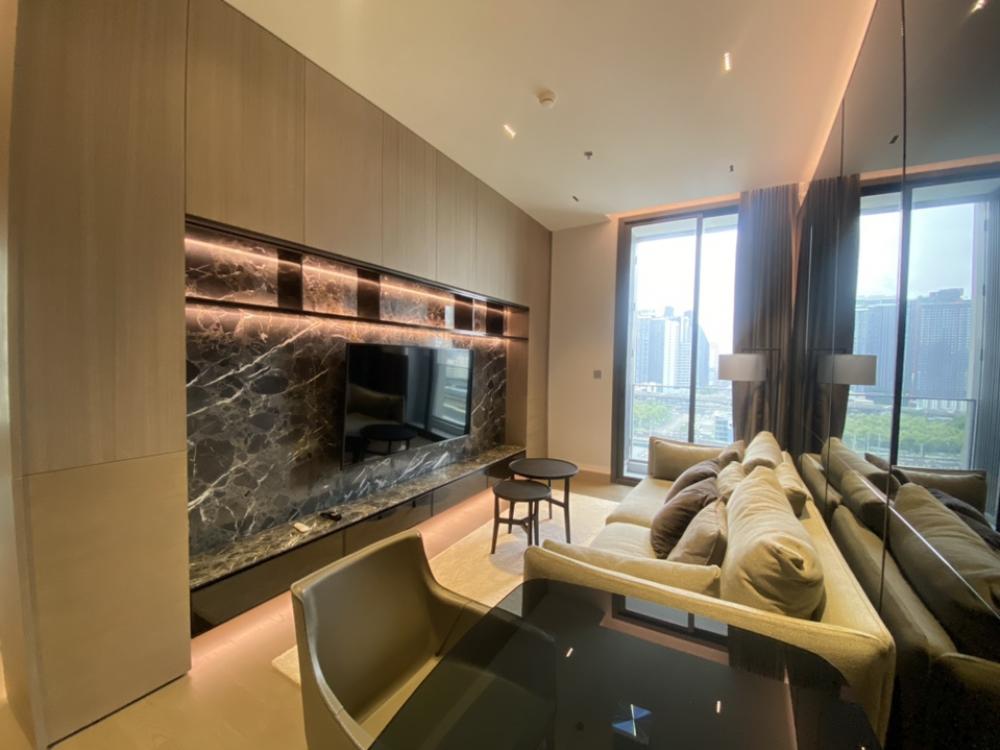 For RentCondoRama9, Petchburi, RCA : +++ Urgent rent +++ The ESSE at Singha Complex ** 2 bedrooms, size 77 sq.m.
