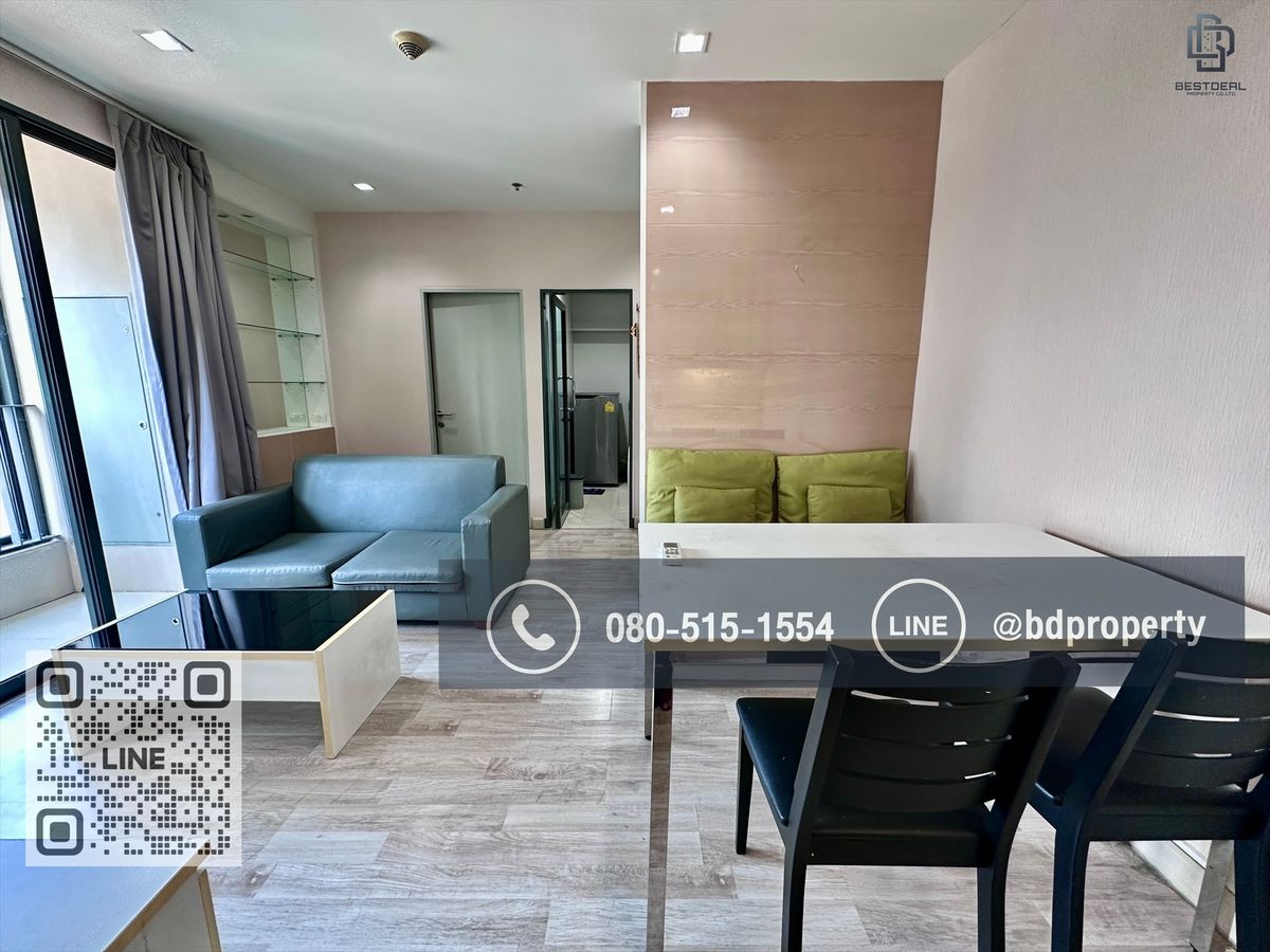 ให้เช่าคอนโดพระราม 9 เพชรบุรีตัดใหม่ RCA : Bestdeal ให้เช่า “IDEO MOBI RAMA 9” ขนาด 2 ห้องนอน Fully Furnished   ราคา 23,000 บาท/เดือน ใกล้MRTและเซ็นทรัลพระราม 9 เพียง 80 ม.