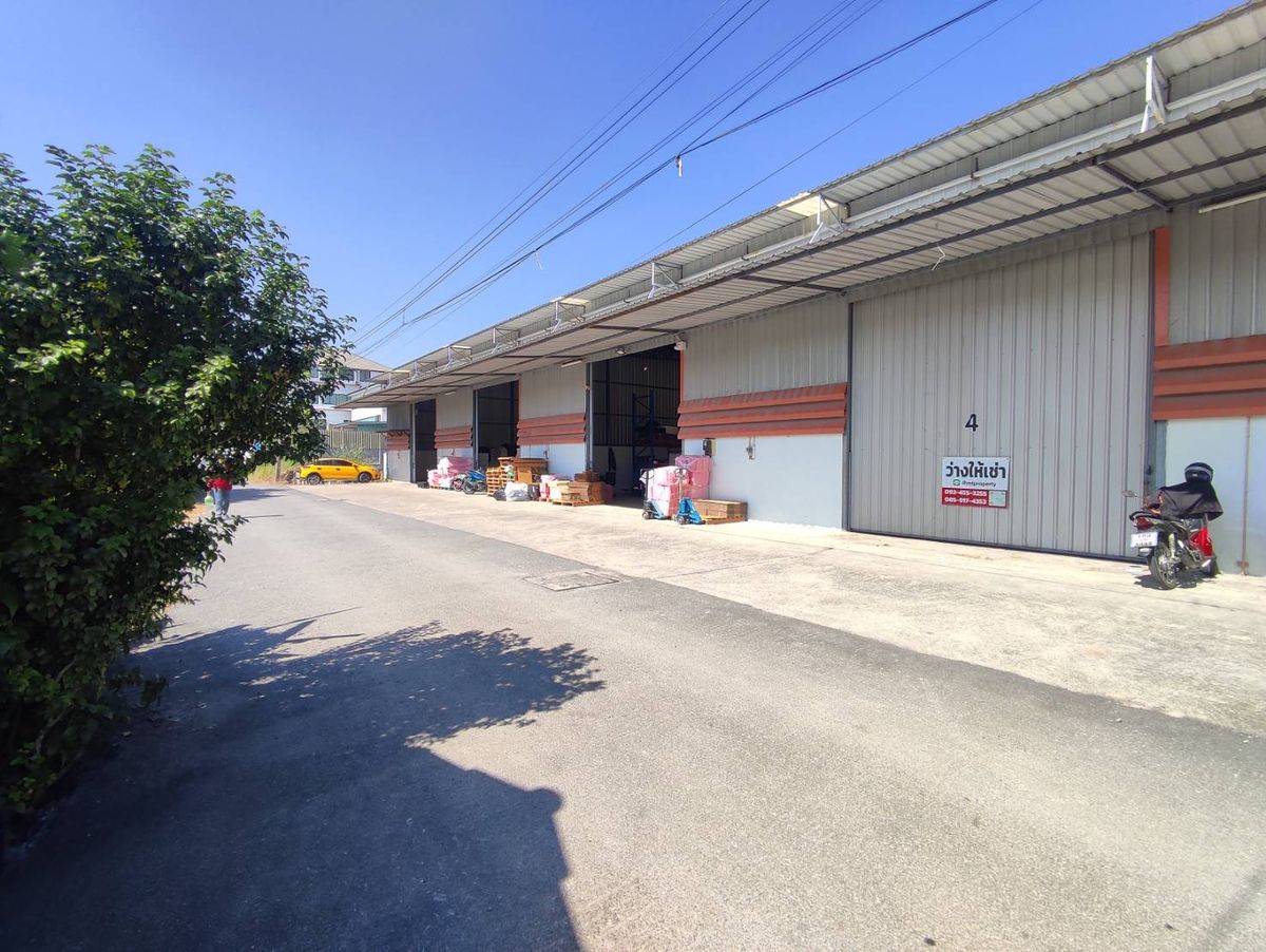 ให้เช่าโกดังปทุมธานี รังสิต ธรรมศาสตร์ : MTK011 โกดังให้เช่า/โรงงานให้เช่า ซ.บ้านพักคนชรา ขนาด 180 ตร.ม.