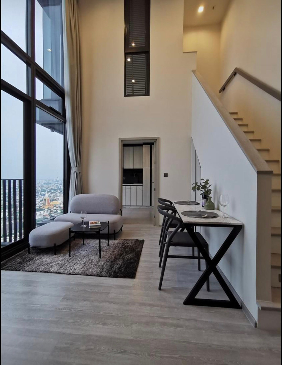 For RentCondoOnnut, Udomsuk : +++Urgent rent+++ The line Sukhumvit 101*** 1 bedroom, size 44 sq m., fully furnished, ready to move in.