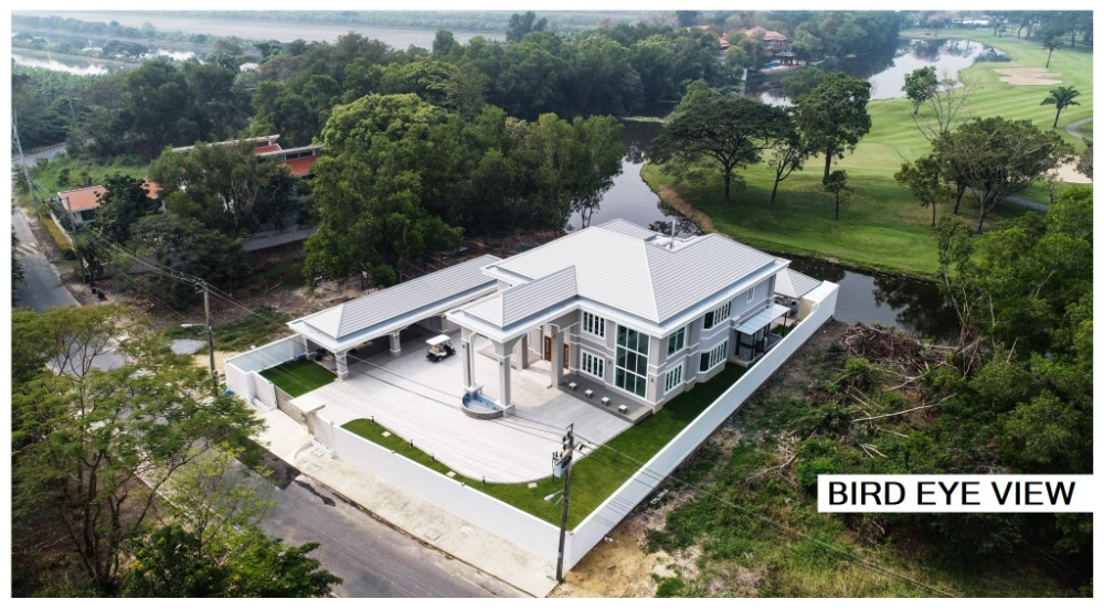 ขายบ้านลาดกระบัง สุวรรณภูมิ : ขายคฤหาสน์หรูพร้อมอยู่ บนเนื้อที่ 400 ตรว. ใกล้สนามบิน สุวรรณภูมิ    Line: @bird888
