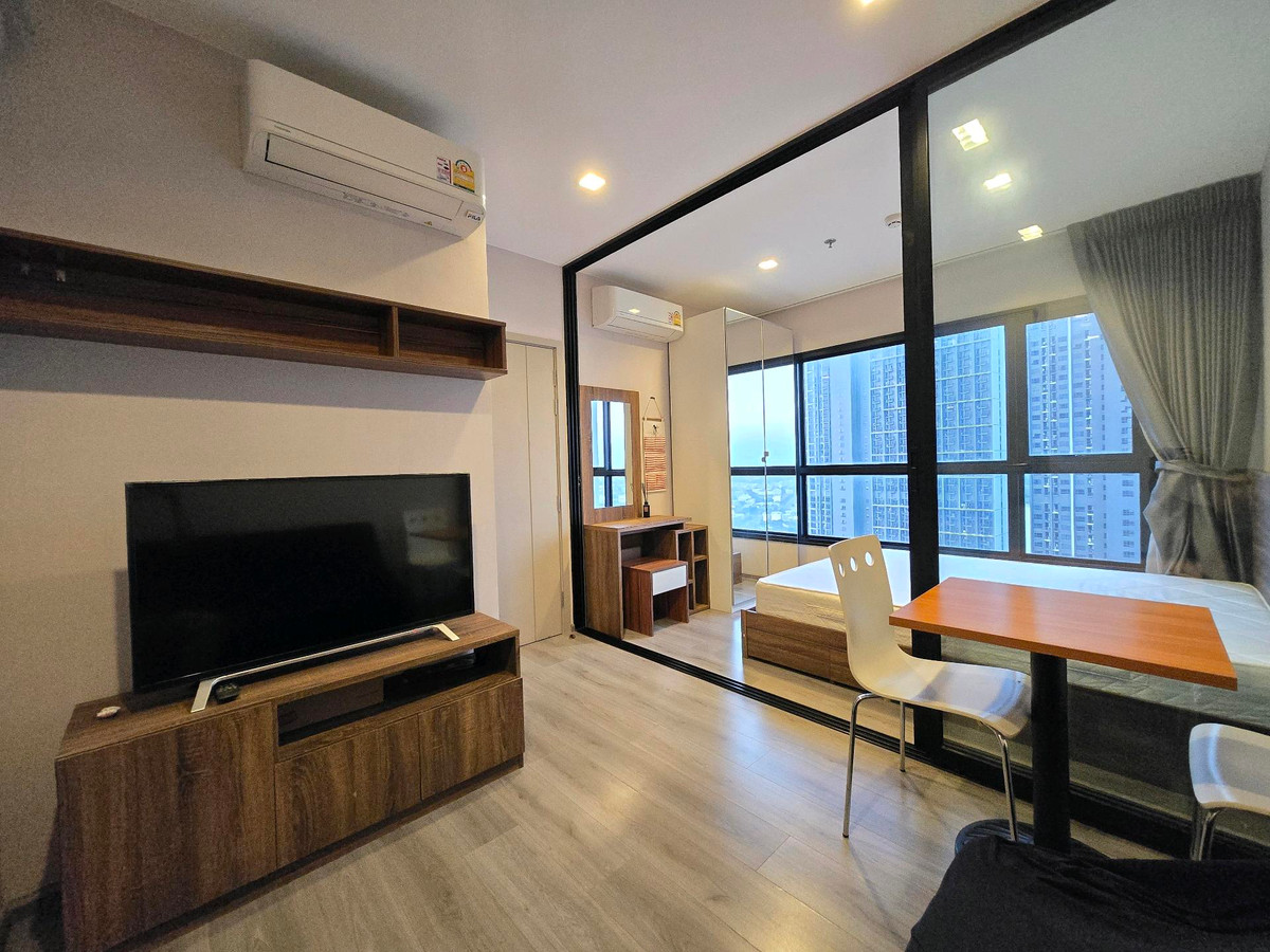 ให้เช่าคอนโดรัตนาธิเบศร์ สนามบินน้ำ พระนั่งเกล้า : ให้เช่าคอนโด politan rive ชั้น 30 ขนาด 25 ตร.ม. วิวแม่น้ำ เฟอร์นิเจอร์ครบพร้อมอยู่