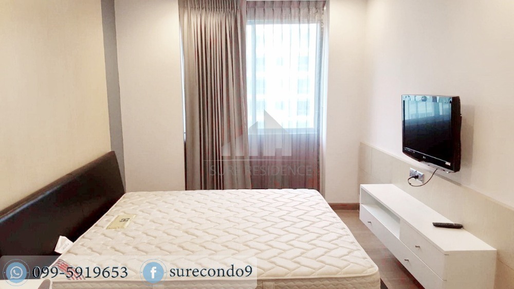 For RentCondoRama9, Petchburi, RCA : 0304-A😊 For RENT 1 bedroom for rent🚄near MRT Cultural Center🏢Supalai Wellington 1🔔Area:47.00sq.m.💲Rent:15,000฿📞O86-454O477,O99-5919653✅LineID:@sureresidence