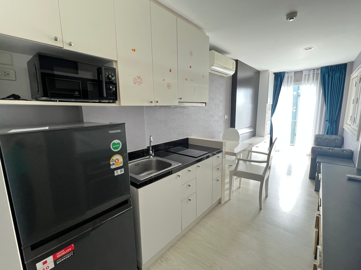 For RentCondoNawamin, Ramindra : Condo for rent, Parc Exo Kaset-Nawamin, 2 bedrooms, 1 bathroom, with washing machine. ready to move in