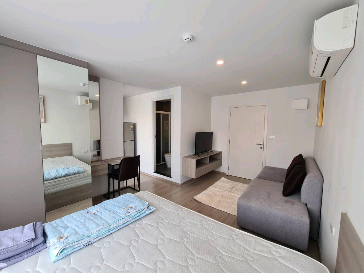 ให้เช่าคอนโดเกษตรศาสตร์ รัชโยธิน : 💥💥💥ให้เช่า พร้อมเข้าอยู่ 💥💥💥 Elio Del Moss  STDIO อาคาร A  ราคา 10,000 บาท เครื่องใช้ไฟฟ้าครบ ติดต่อ โทร 094-565-6351 POPPY