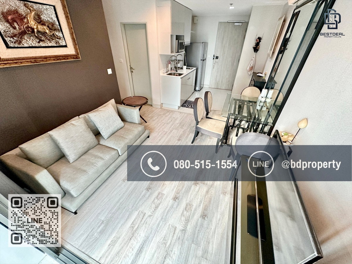 ให้เช่าคอนโดพระราม 9 เพชรบุรีตัดใหม่ RCA : Bestdeal ให้เช่า ขนาด 2 ห้องนอน 55 sqm.เฟอร์นิเจอร์และเครื่องใช้ไฟฟ้าครบพร้อมเข้าอยู่ 26,000 บาท/เดือน “IDEO MOBI RAMA 9” ใกล้MRTและเซ็นทรัลพระราม 9 เพียง 80 ม.