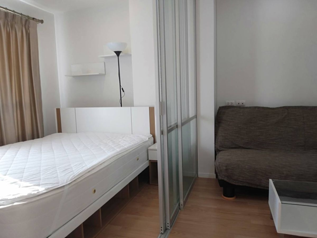For RentCondoSeri Thai, Ramkhamhaeng Nida : 💥* Rent Lumpini Ville Ram 60/2, size 23 sq m., Building C, 3rd floor, price 6,500 baht, furniture and electrical appliances