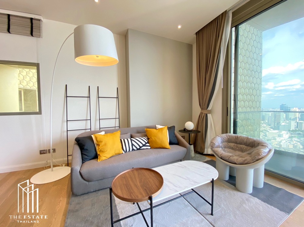 ให้เช่าคอนโดวงเวียนใหญ่ เจริญนคร : Condo for RENT *ห้องชั้นสูง  ห้องมุม ทิศใต้ วิวมหานคร Condo for RENT *Magnolias Waterfront Residences ICONSIAM @81,000 Baht